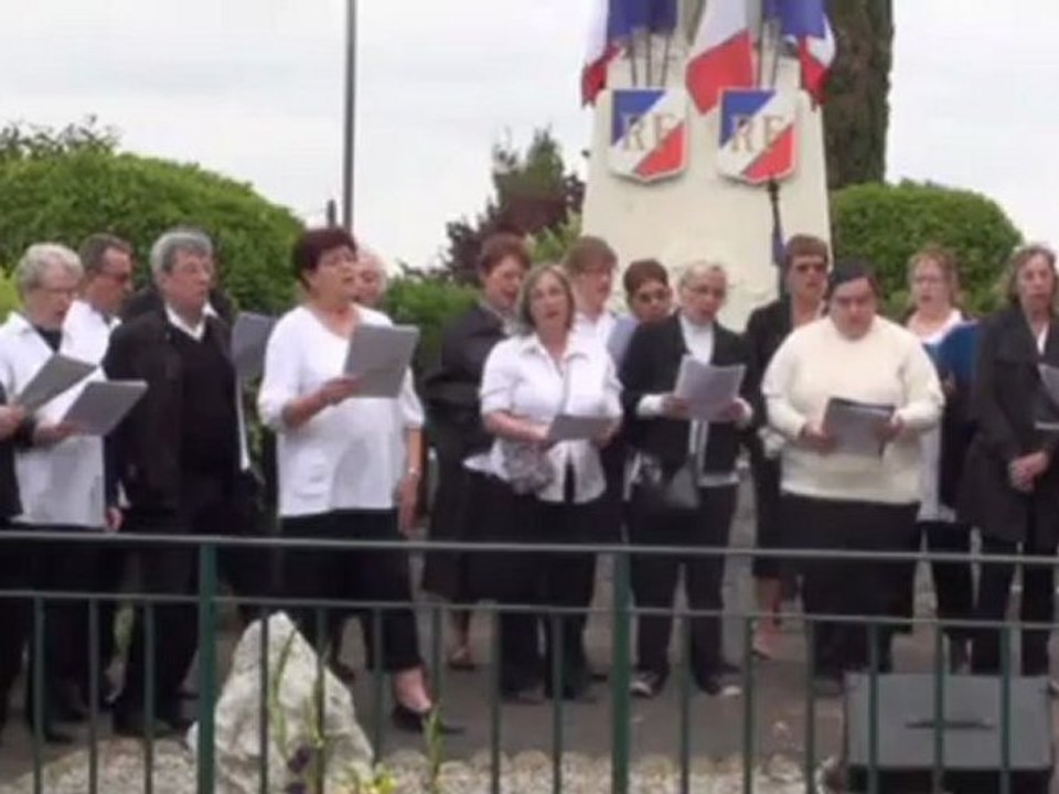 Autignac 8 mai 2012 une cérémonie particulière