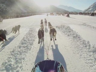 Riding with the Champ' - on board Radek Havrda's sled on La Grande Odyssée 2012 trail