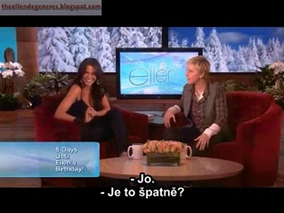 Sofia Vergara on Ellen 2010 czech