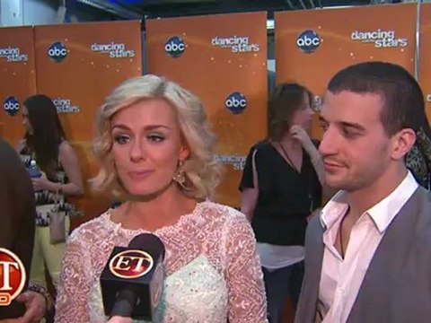 ET DWTS Backstage Results Show Week 8