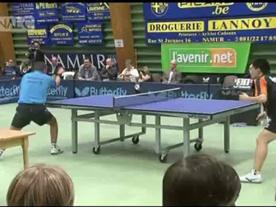 Tennis de table - Finales coupe de Belgique 2012 à Vedrinamur