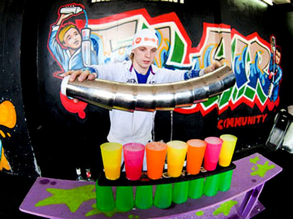 Flairing show TimFlair (Moscow, Russia)