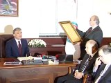 Cumhurbaşkanı Gül, Atatürk Kültür, Dil ve Tarih Yüksek Kurumu'nu Ziyaret Etti