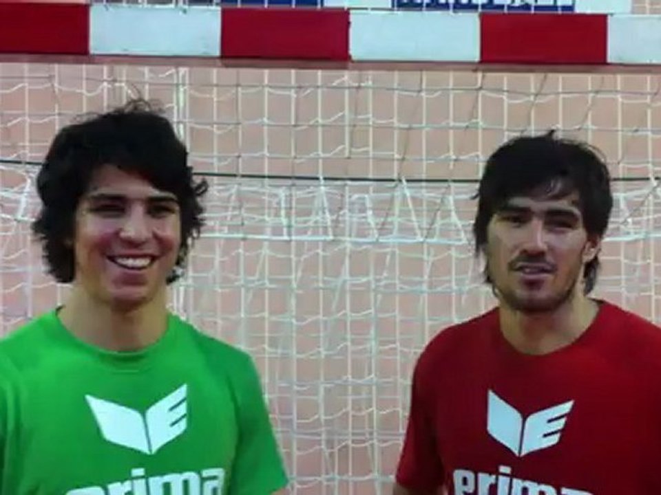 Diego et Sebastian Simonet soutiennent handnews.fr... en français ! / Handball US Ivry