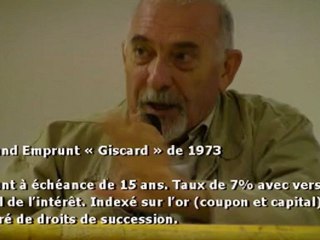 Dette publique française, Jean Barrot, Montpellier, 3 mai 2012  2/3