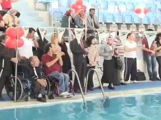 Engelliler,havuzda Tüzmen'i geçti