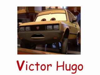 Learn the Alphabet with Cars Characters (and a cheatin' x!)