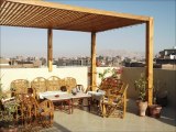 Roof Terrace at Luxor life holiday flats in Luxor Egypt, Luxor East Bank & Cyprus near Paphos in Mandria www.luxorlife.com