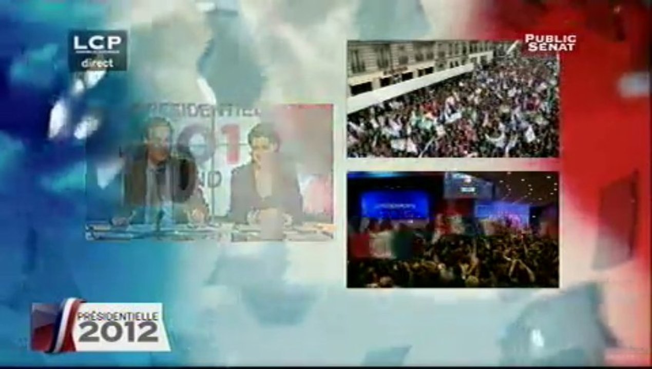 EVENEMENT, Soirée électorale des élections présidentielles 2012 : 2ème tour