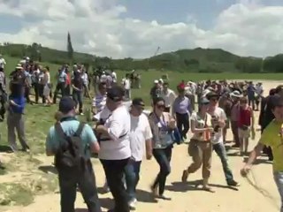 Tocha olímpica prestes a ser acesa