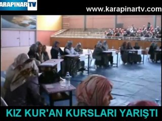KURAN KURSLARI YARIŞTI