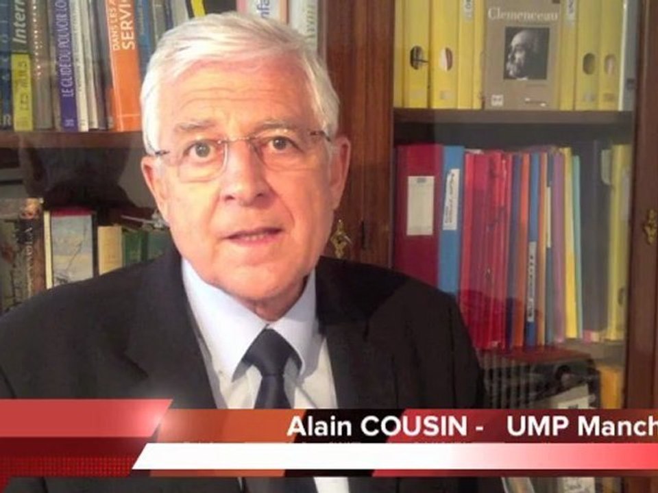 Législatives 2012 : Alain Cousin annonce sa candidature à Valognes