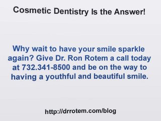 Dentist NJ - Is Tooth Discoloration Troubling You?