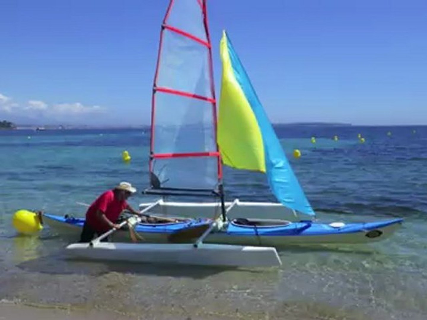 kayak trimaran - Vidéo Dailymotion