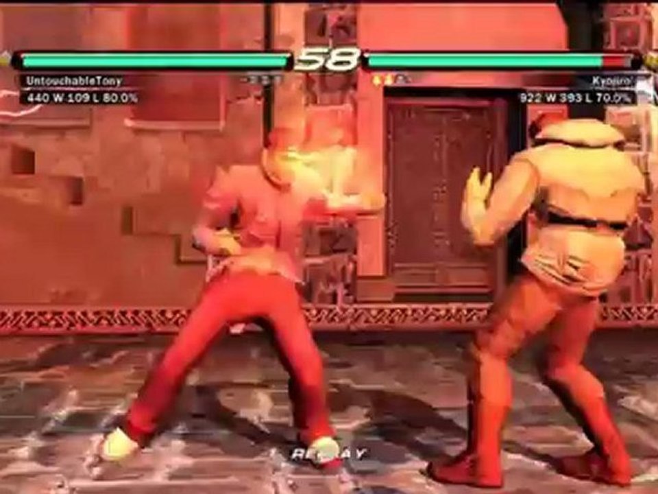 Tekken 6 Ranked Match Bryan vs Steve