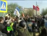 Moscow May 6th Riot protesters clash with police