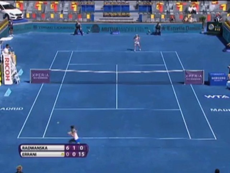 WTA Madrid: Radwanska ohne Mühe weiter