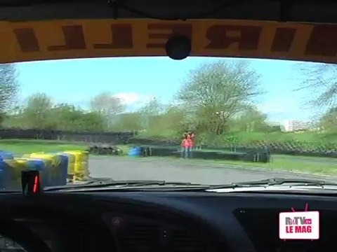 Slalom automobile du Coteau 2012(caméra embarquée)