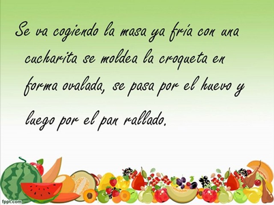 Cocina Facil - Croquetas de Pollo