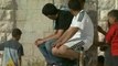 Young Palestinians in Israeli jails