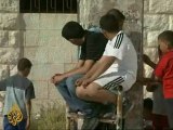 Young Palestinians in Israeli jails
