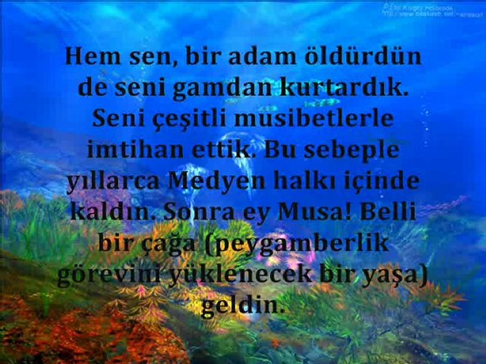 Ta Ha Suresi ( 1 ile 61 Arası Ayetler )