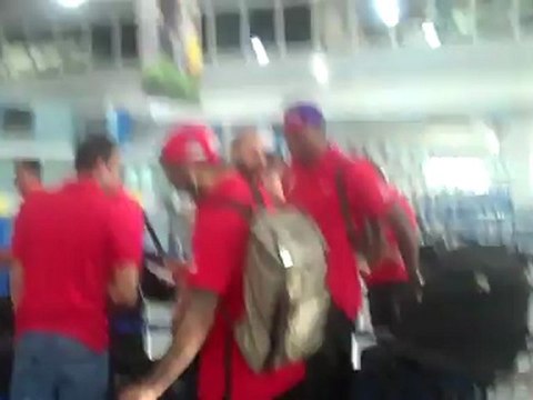 Σπανούλης, Λο, Ντόρσεϊ λίγο πριν από την αναχώρηση του Ολυμπιακού για Κωνσταντινούπολη