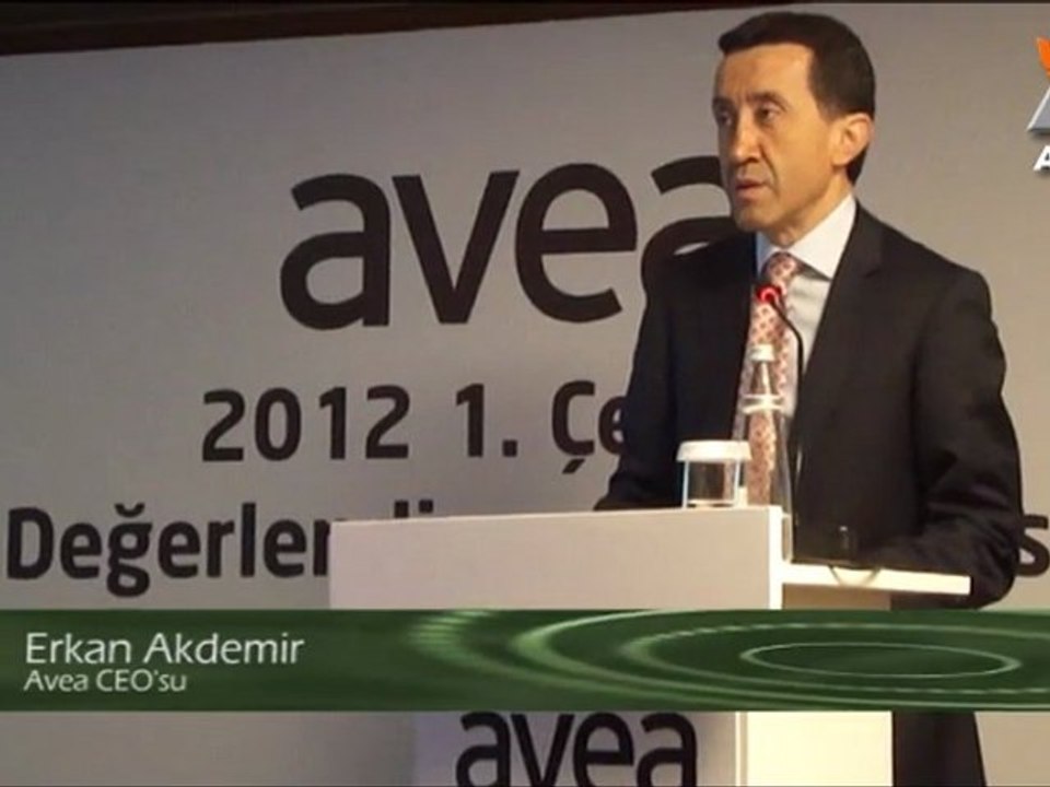 AVEA 2012 ilk çeyreği basın toplantısı