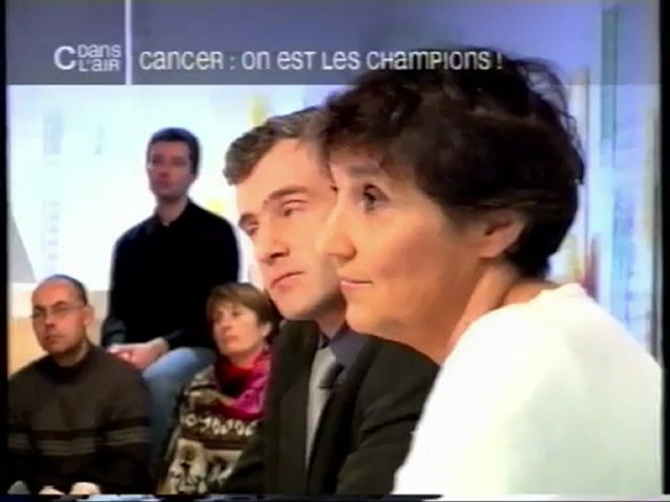 Extrait 2 de "C'est dans l'air" sur le cancer, avec David Khayat