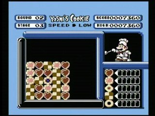 CGRundertow YOSHI'S COOKIE for NES Video Game Review