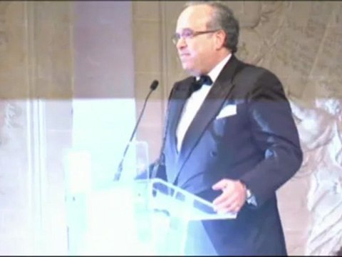 Soirée de charité de l'association AVEC, discours de David Khayat