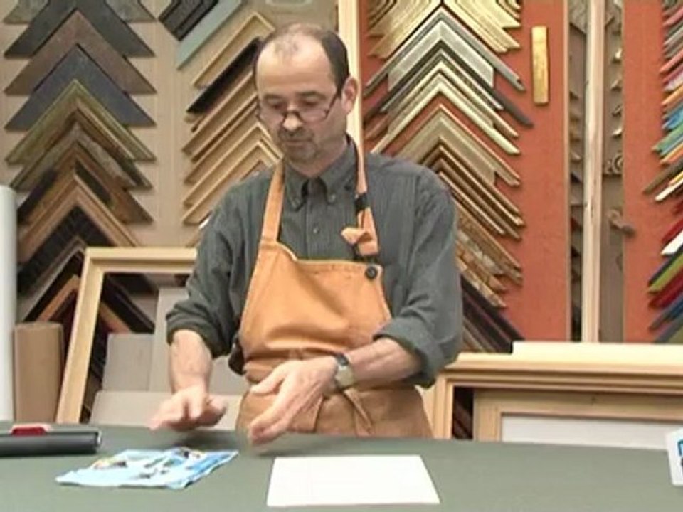 Sports Loisirs : Peinture : faire un collage à sec