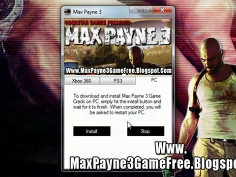 Max Payne 3 Game Crack - Free Download - Xbox 360 - PS3 - PC