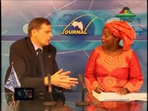 PHILIPPE VAN DAMME, REPRÉSENTANT DE L'UNION EUROPÉENNE EN GUINEE