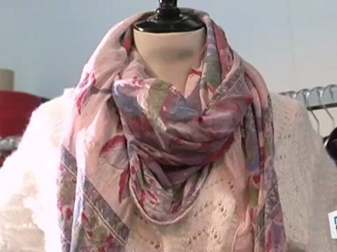 Beauté mode : Accessoire de mode : porter un foulard