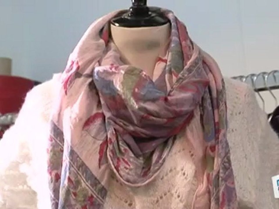 Beauté mode : Accessoire de mode : porter un foulard
