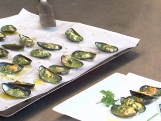 Cuisine : Recette de moules farcies au beurre d'escargot