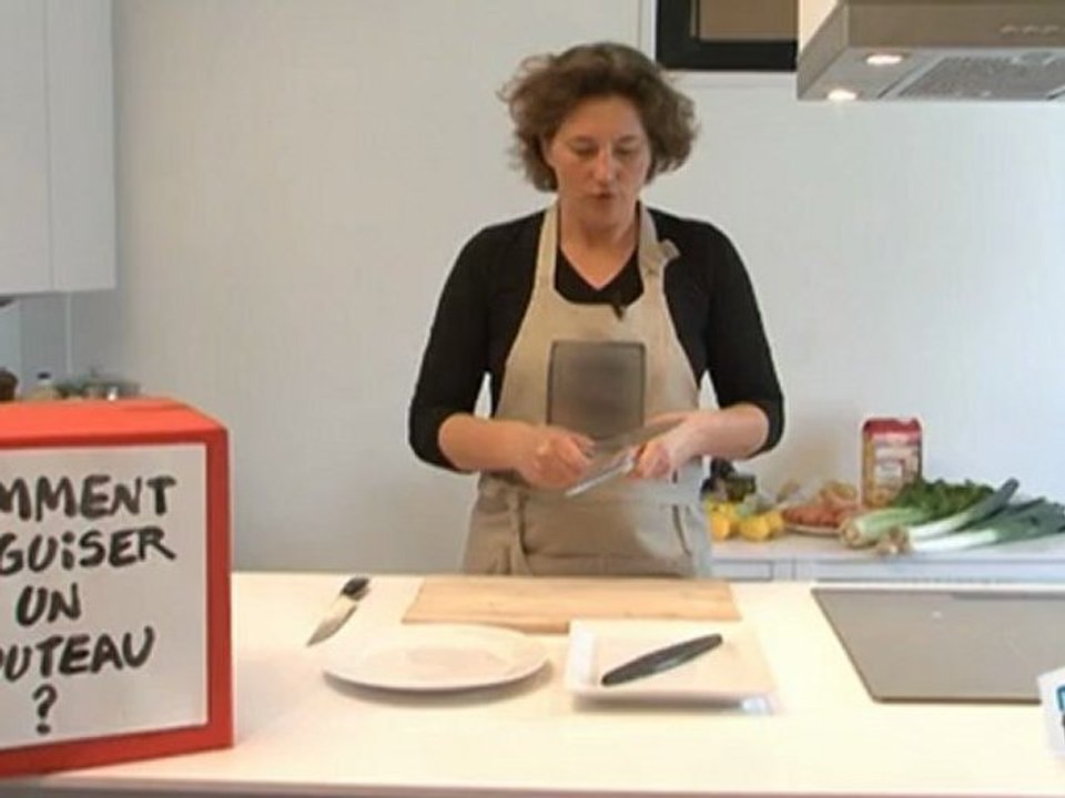 Cuisine : Aiguiser un couteau