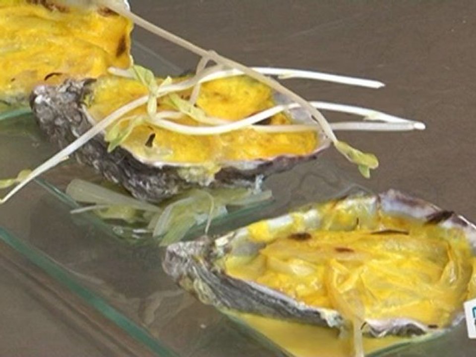 Cuisine : Recette : huitres gratinées