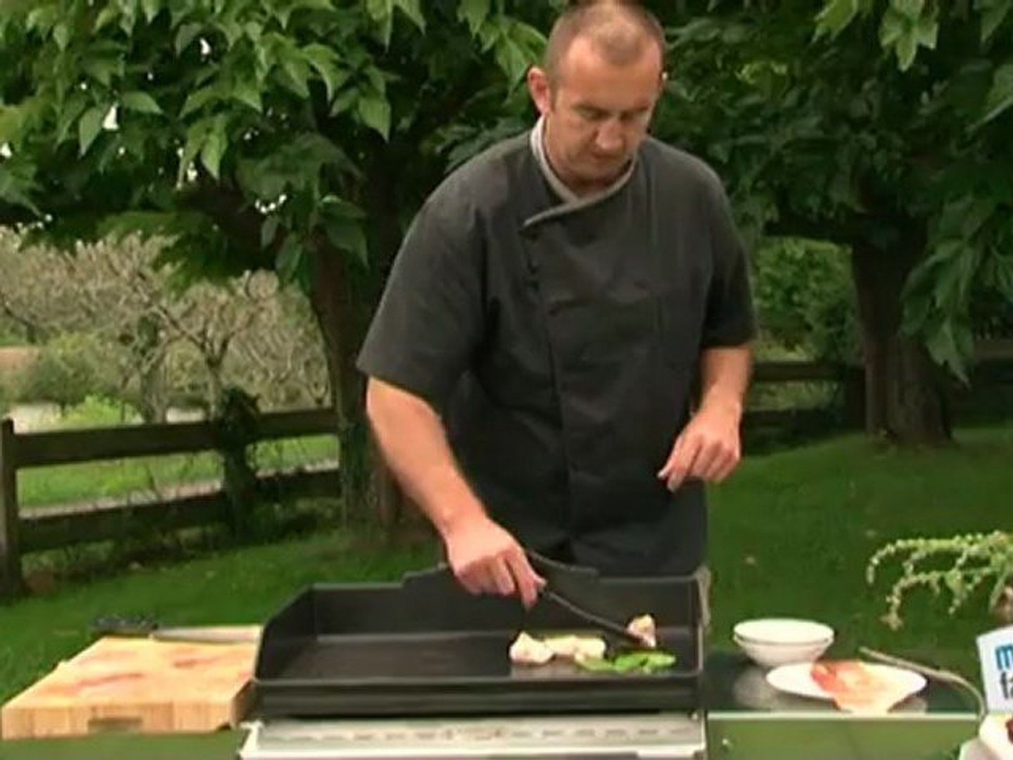 Cuisine Brochettes De Lottes Et Jambon A La Plancha Video