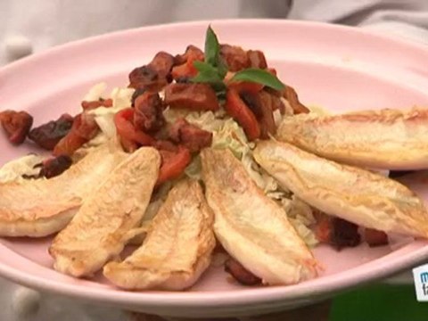 Cuisine : Plancha : les rougets par Alain Darroze