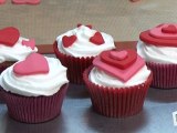 Les cupcakes Saint-Valentin