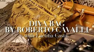 Tendencies Diva Bag by Roberto Cavalli with Laetitia Casta