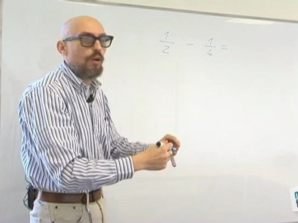 Vie Pratique : Calcul : addition et soustraction des fractions