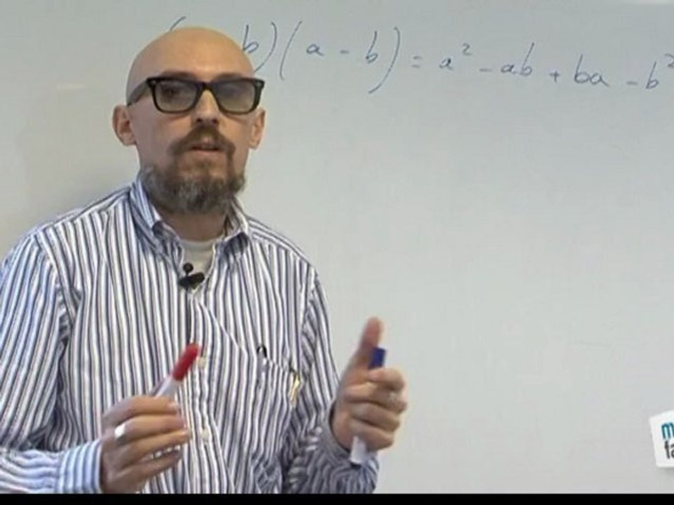 Vie Pratique : Maths : les identités remarquables