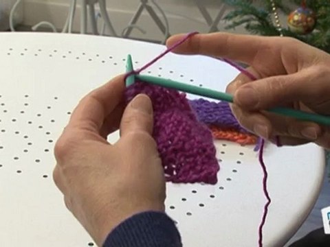 Sports Loisirs : Tricot : rabattre des mailles en fin d’ouvrage