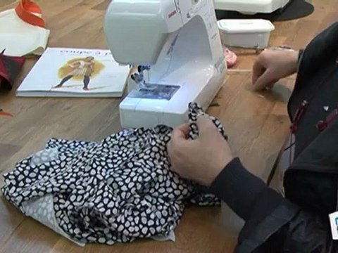 Sports Loisirs : Coudre une manche froncée sur son emmanchure