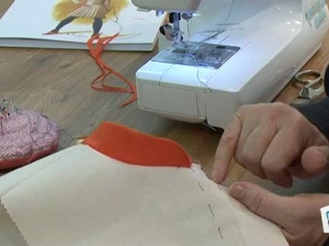 Couture : monter un col droit