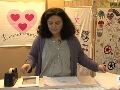 Sports Loisirs : Personnaliser un tissu avec un tampon