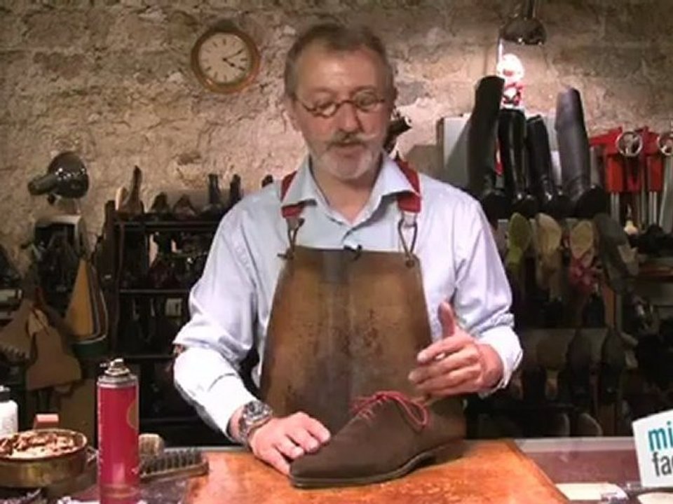 Beauté mode : Nettoyer des chaussures en veau velour ou daim